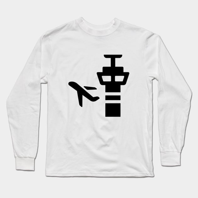 ATC (Air Traffic Control) Long Sleeve T-Shirt by Jetmike